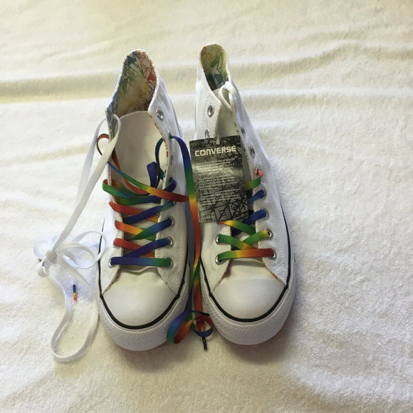 Converse Gay Pride LGBT Hi Top Limited 157375C - Picture 3 of 8